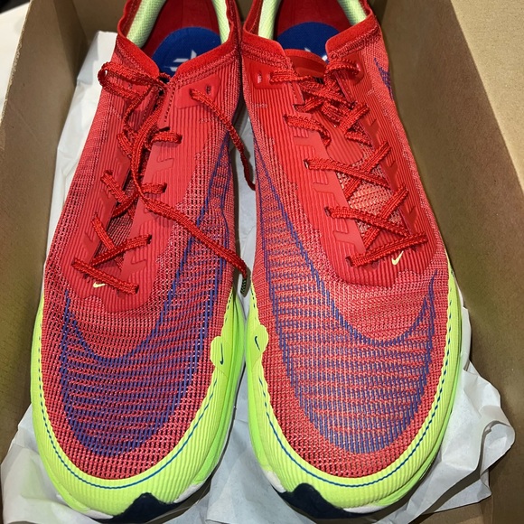 Size 13 - Nike ZoomX Vaporfly NEXT% 2 Red Clay Ghost Green - Picture 2 of 6